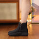 
Winter velvet thickened snow boots women's shoes 2024 new short-tube platform sole Northeast cold-proof waterproof anti-slip warm