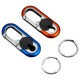 Men's key chain business waist hanging car key chain pendant key chain creative double ring key ring motorcycle