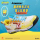 
Kawasaki SpongeBob Joint Children's Sports Shoes Boys Shoes Summer Mesh Running Shoes Antibacterial Breathable Girls