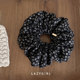 Fashionable and versatile ~ Korean warm cotton and linen hair ring ins blogger same style large-size gold standard hair accessories 2025 new