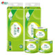 Heart-separation cloud-soft skin softening paper toilet paper core 4 layers 150 grams larger roll household full-length toilet paper roll paper