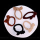 
Little girl candy color towel ring baby does not hurt hair rubber band children high elastic ponytail hair rope princess hair accessories