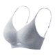 Comfortable jelly glue fixing hollow latex traceless underwear for women's small breasts gathering breathable support
