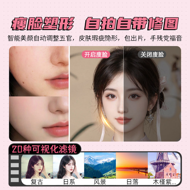 Famuefzpccd digital camera retro student party special girl beauty HD travel 2025 new model