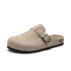 Dadong thick-soled Birkenstock shoes for women 2025 new autumn slip-on slip-ons Birkenstock shoes Baotou half slippers for women to wear outside