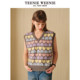 TeenieWeenie Bear Autumn Style Soft Glutinous Knitted Sweater Vest Sweater Outside Women's Dopamine