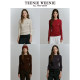 TeenieWeenie Bear Spring Handmade Crochet Lace Texture Elegant Temperament Round Neck Sweater Knitted Base
