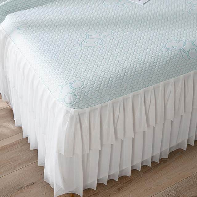 
Category a maternal and infant grade cooling mat, ice silk mat, washable, machine washable, cool bean mat, bed skirt, three-piece set, air-conditioned soft mat