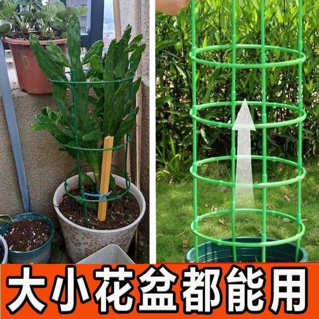 Plant bracket universal flower stand splicing gardening orchid Hualian flower shelf supporting rod inside anti -climbing frame