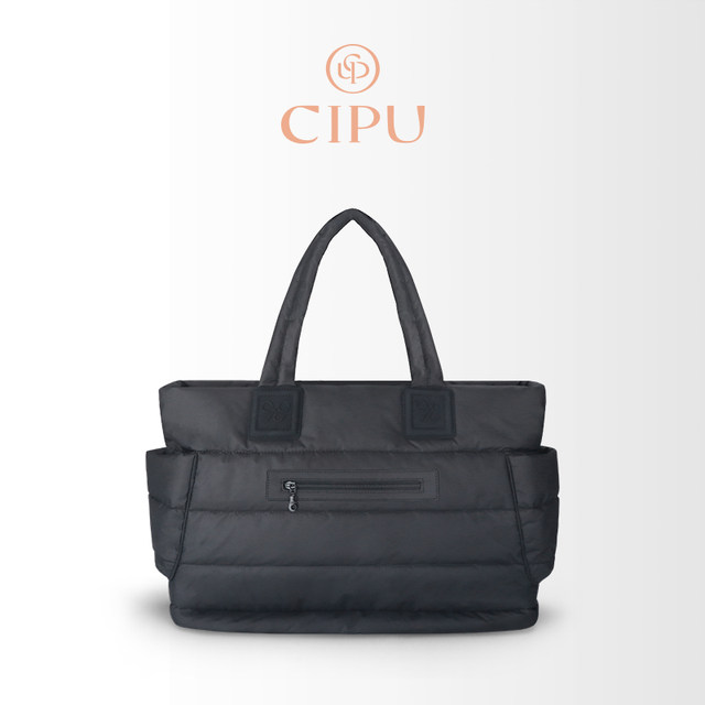 
CIPU Mommy Mother and Baby Travel Large Capacity Crossbody Side Backpack Airy Waterproof High-Look ECO Black Hey Large Size