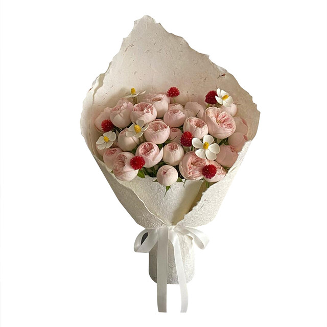 Xinyi Goddess Festival hand-pulled petals Dongba paper flowers wrapping paper bouquet packaging DIY material floral wrapping paper