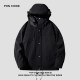Ponchioe men's outdoor hiking mountain jacket windproof waterproof camping hooded jacket women's hooded jacket
