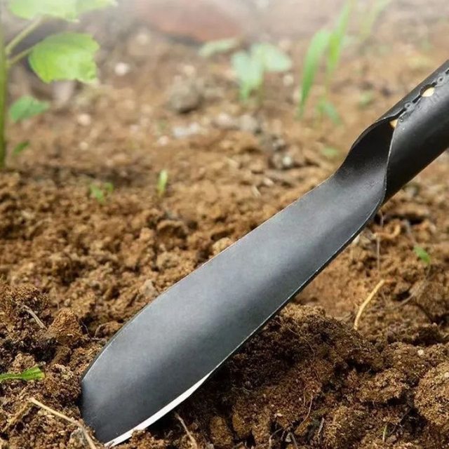 Cauliflower small shovel to dig wild vegetables manganese steel outdoor digging artifact tool gardening household vegetable gardening shovel to catch the sea