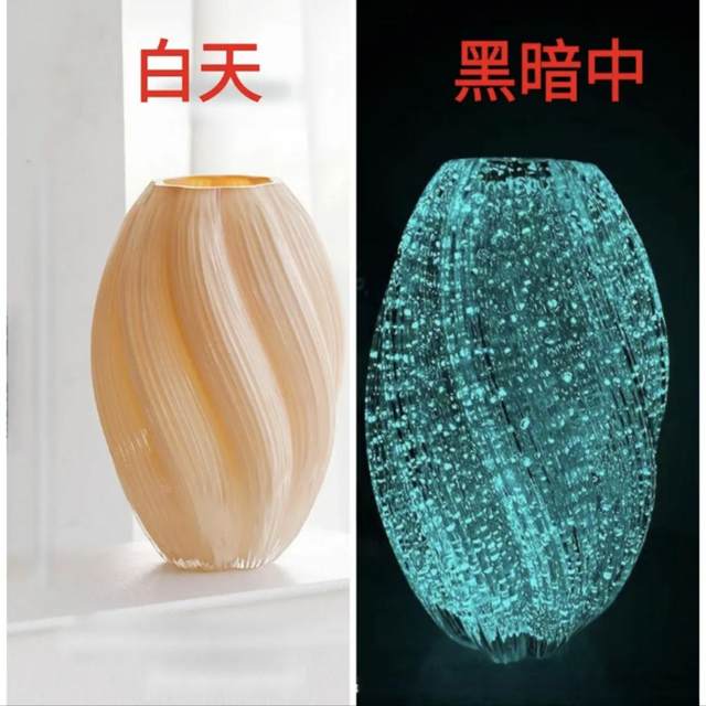 Light luxury simple vase glass high-end home living room flower arrangement water petal utensil
