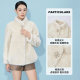 Ma Tiannu women's clothing autumn and winter new solid color stand collar diamond buckle gold mink velvet jacket imitation fur coat light luxury warmth
