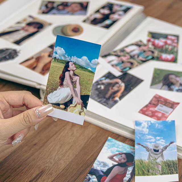 
First photo D1-P/D2 Polaroid color printing camera special photo paper ribbon integrated thermal sublimation one-time imaging