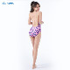 AEMIA professional competitive triangle conjoined swimsuit female summer covering meat and belly, thin back leopard print new
