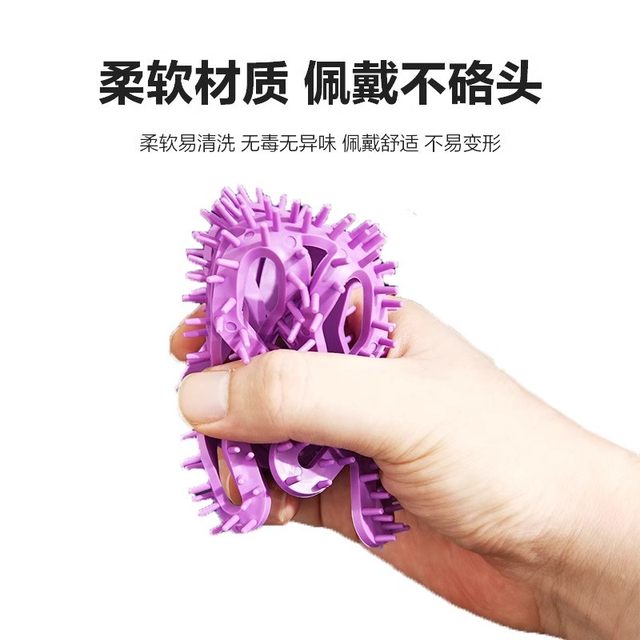 The inner lining of the helmet does not press the hair, prevents pressure, and is a hair style artifact protection silicone pad to prevent hair tangles. The inner pad is cycling and ventilated.