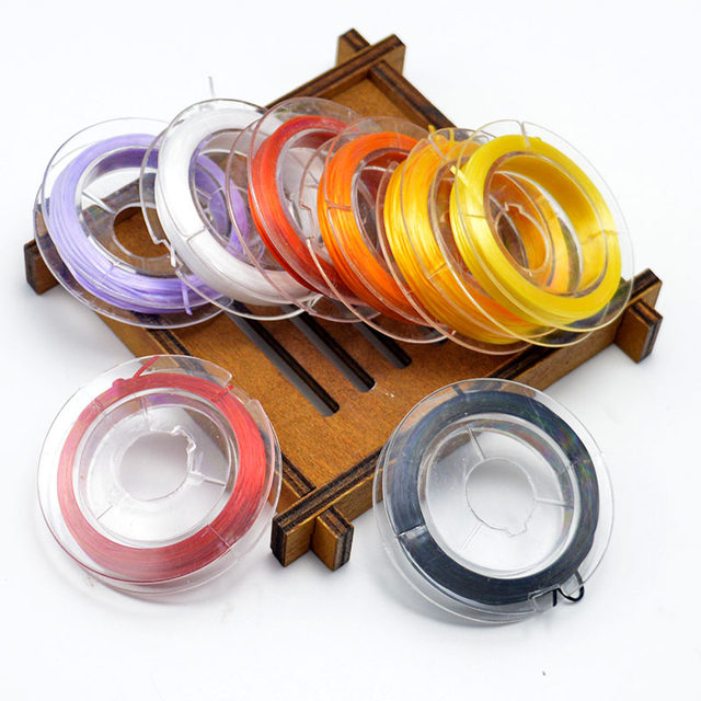 Mini elastic thread handmade DIY string crystal bead elastic band rope necklace beads bead jewelry bracelet rope