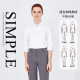 Navigare Italian small sailboat long sleeve shirt women's autumn white versatile shirt casual commuter cardigan