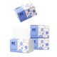 Weizong tissue paper household four-layer thickened wettable crumb-free facial tissue suitable for mothers and infants