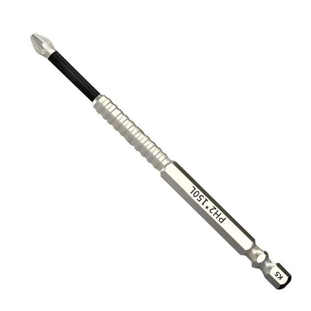 Impact-resistant anti-slip cross-border head strong magnetic high hardness electric drill electric screwdriver hexagonal wind hut set