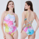 Korean ciellemarin genuine professional competitive training shiny one-piece slim and sexy racing multi-color swimsuit