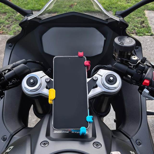 Sai 600RS/800RS five-horse motorcycle shock-absorbing mobile phone stand rotatable crab navigation shock-proof wireless charging