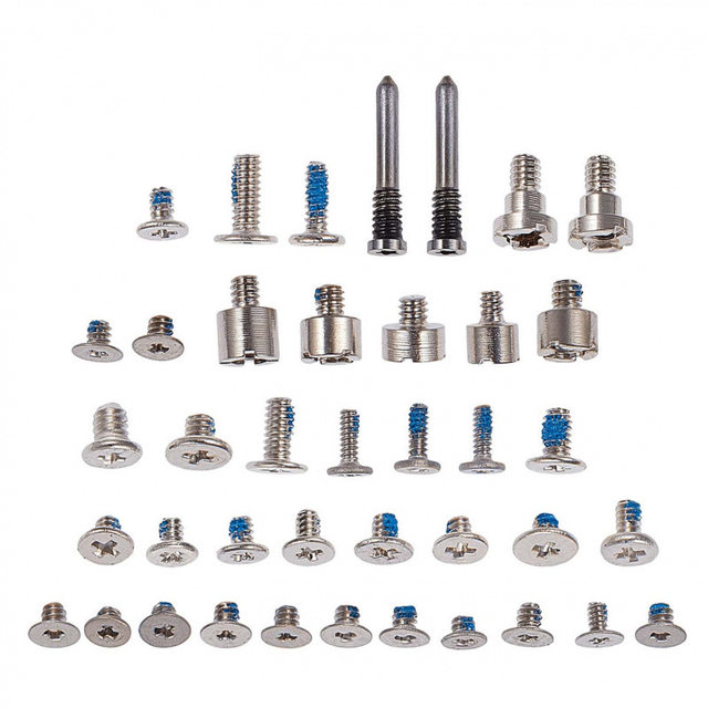 A complete set of mobile phone installation screws, including five-pointed star motherboard screen battery screws, suitable for Apple mobile phones