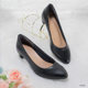 Soft Contact Japan-made women's shoes, slip-on shoes, comfortable and versatile, small high-heeled pointed toe shoes for women
