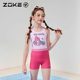 
zoke/zhouke Sanrio children's swimsuit one-piece boxer swimming Melody girls hot spring resort swimsuit