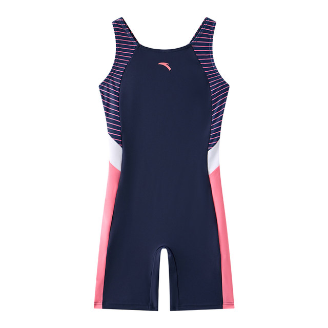 Anta children's swimsuit girls 2025 new style junior high school students swimsuit professional racing competition training one-piece swimsuit