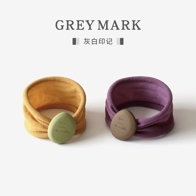 Morandi color cute letters hair loop for women 2025 new versatile hair tie high elastic rubber band high ponytail head rope