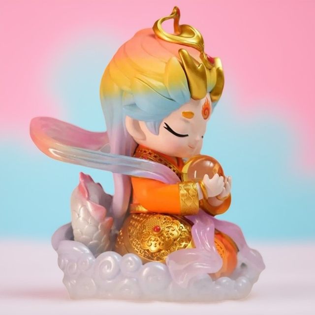 Happy Island Dragon Girl Desktop Figure Car Figure Ornament Holiday Gift Handmade Doll Birthday Gift Girl