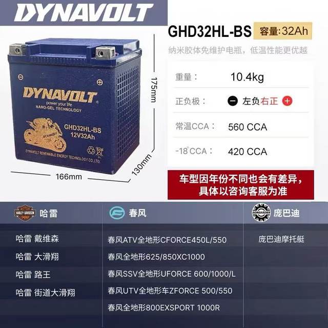 
Motorcycle battery 12v is suitable for Mengshi Chunfeng pedal 125 battery Qianjiang Harley BMW Ducati lithium