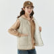 Autumn and winter middle -aged and elderly ladies down cotton vest warming vests large size thickened plus mater

