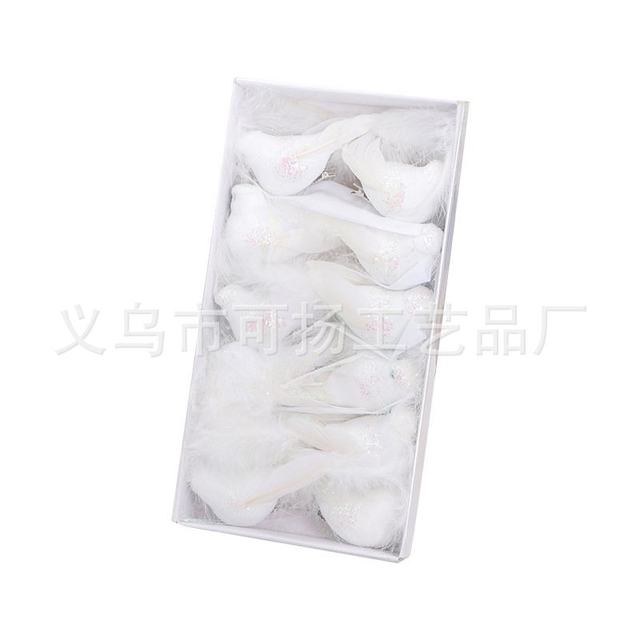 
Feathered bird photography props, simulated birds, Christmas products, fake birds, garden gardening, home decoration birds, purely handmade