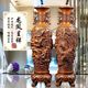 
Floor-standing vase, dragon and phoenix auspicious ornaments, a pair of Chinese-style A home living room foyer decorations, housewarming gifts for new homes