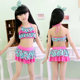 The new girl swimsuit split skirt, a young girl, a little girl princess, a swimsuit Korean version of the Bikini

