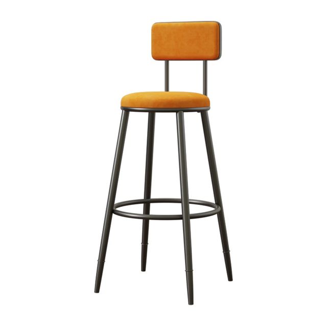Household chair bar table chair leisure industry wind porch metal plus coffee shop high stool retro commercial hotel chair
