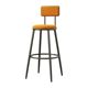 Household chair bar table chair leisure industry wind porch metal plus coffee shop high stool retro commercial hotel chair