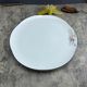 
Steak plate ceramic lace round Western food plate household dish plate shallow plate flat plate dish Western tableware