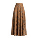 Spring and Autumn Long Skirts for Women 2025 New High Waist Printed Skirts Fashion Large Size Slim A-line Dangling Big Dangle Skirt
