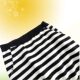 Temperament new large-size sports skirt for women in spring and autumn mid-length modal fashionable slim casual stripes a-line