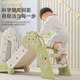 2025 new lengthened and thickened indoor slide for children 1-3 years old, foldable small family slide