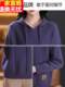Mom's new autumn and winter cardigan sweater women's loose outer hooded sweatshirt plus fat large size knitted bottoming top