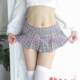 Be careful with mini mini skirt A -line skirt super mini skirt sexy low waist large size charming spring and summer