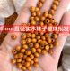 6/8mm100 natural peach wood round beads handmade DIY beads loose beads and door curtain bracelet accessories