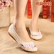 Spring and summer old Beijing cloth shoes women's shoes retro embroidered shoes non-slip flat Hanfu dance ethnic style women's singles shoes