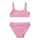 8818 Foreign Trade Children's Split Swimsuit Candy Color Girl Towel Material Bikini Backless Big Children's Triangle Beach Clothes